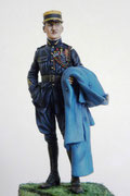 Charles GUYNEMER - 1894 - 1917,  As de la chasse Française - Figurine Métal 54 mm.