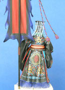 QUIN SHI HUANGDI   Premier Empereur de Chine  (6-C) - Figurine Plomb 75 mm.