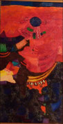 Blauer Komet (30 x 60 cm)
