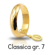Fede Unoaerre Classica Oro Giallo Grammi 7 mm 4,6 Referenza: 70AFN1