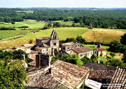 BIRON - Village et église Notre-Dame de Bourg