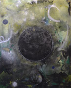 ILA, mixed media on canvas, 130x105 cm