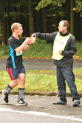 Zur "Auffrischung" nach dem kräftezerrenden Aufstieg befanden sich in Capartice und Liskova Getränkestationen. Foto: Karl Reitmeier