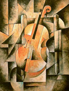 VIOLONCEL - Oil on canvas - 65x45cm 2003 - Private collection in Madrid.