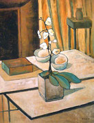 ORQUÍDIA- Oil on canvas - 65x45cm: 2002 