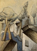 RAVAL - Oli sobre llenç - 46x33cm - 2020 (Col·lecció privada a Los Angeles, USA)