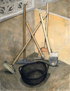 TILLAGE TOOLS - Oil on canvas - 116x98cm - 2018