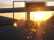 going west from cologne to france