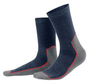 Wandelsokken Boulder in 42% bio-wol en 38% bio-katoen met 17% polyamide en 3% elastaan, Living Crafts, beschikbaar in de maten 38-40 en 41-43, prijs: 19,99 €