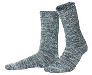 Sokken Lovis in 97% bio-katoen met 2% gerecycleerd polyamide en 1% elastaan, naturel, Living Crafts, beschikbaar in de maat 39-42, prijs: 8,99 €