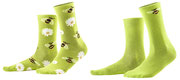Sokken Inori in 98% bio-katoen met 2% elastaan, per 2 paar verpakt, lente groen, Living Crafts, beschikbaar in de maten 35-38 en 39-42, prijs: 12,99 €