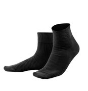 Sokken in 100% bio-katoen, zwart, Living Crafts, beschikbaar in de maten 35-36, 37-38, 39-40, 41-42, 43-44 en 45-46, prijs: 7,99 €