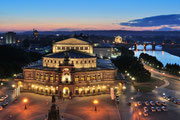 Alejandro Muinos - "Semperoper in der blauen Stunde"