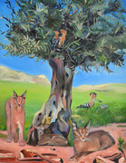 Homeland Tree III, 2024, oil on linen, 120 x 100 cm