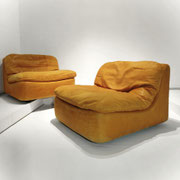 Drei Punkt International Pair of Lounge Chairs, 1970 PN.Modern pnmodern