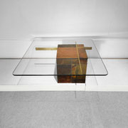 Artedi Slate Stone Postmodern Coffee Table, Italy, 1970s - Pn-Modern pnmodern.com
