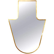 Gio Ponti Mirror for Fontana arte, Italy 1950s  pnmodern