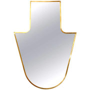 Gio Ponti Mirror for Fontana arte, Italy 1950s  pnmodern