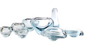 Per Lütken Aqua blue set for Holmegaard, 1960s  pnmodern.com