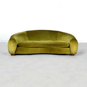 Jean Royere " Polar bear" or "La Boule" Sofa  pnmodern.com