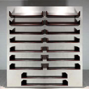 Danish Brazilian Rosewood Floating Shelves, 1960s