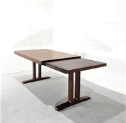 Dieter Waekerlin Solid Wange Wood Extendable Table/Desk, Switzerland, 1960s PN.Modern