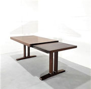 Dieter Waekerlin Solid Wange Wood Extendable Table/Desk, Switzerland, 1960s PN.Modern