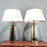 Romeo Rega Pair of Table Lamps, Italy, 1970s - PN.Modern