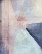 Indian Contemporary Handmade Wool Rug, 1980s