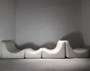 Luigi Colani Set of 3 Prototype Modular Cushions and Ottoman, Germany, 1969 - PN.Modern