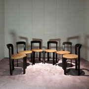 Bruno Rey "REY" Chairs by Dietiker & C0. Switzerland, 1972 PN.Modern
