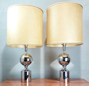 pair of philippe Barbier Lamps, France / Edited by Solken, Germany, 1970s