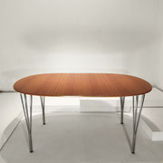 Arne Jacobsen "Super Elipse" Dining Table, Phoenix Denmark Edition, 1970s PN.Modern