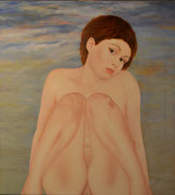 Camille, Öl auf Leinwand, 60x65 cm. 