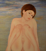 Camille, Öl auf Leinwand, 60x65 cm. 