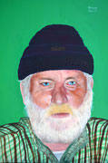 Hubert, Öl auf Holz, 36x42cm, 2011