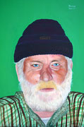 Hubert, Öl auf Holz, 36x42cm, 2011
