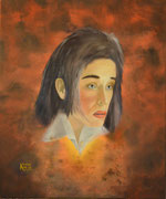 Ausgebrannt / burned out: Öl auf Leinwand 50 x 60 cm, 2014. Oil on canvas.