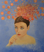 Kokain, Öl auf Leinwand, 60x70 cm, 2015. Oil on Canvas.