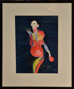 Sternenstaub 2, Pastell und Acryl, 30x41cm.