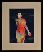 Sternenstaub 3, Pastell und Acryl, 30x41cm.
