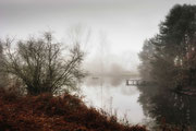 Brume sur l'étang   Photo: C Tichadou