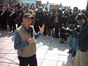 Mengacci a Lipari con il programma La Domenica del Villaggio