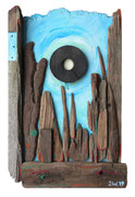 Treibholzwald 1, 2019, 53x32cm