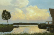 Evening Clouds, Pastel on Pastelcard, 40x60cm, 2012, Private Collection