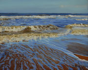 Strandstück, Pastell auf Pastelcard, ca. 40x50 cm, 2011, Private Collection