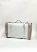 トランク120　ウッド&白コンビ　S 　395×240×140　￥2,400