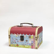 トランク124　Joie 　赤　M 　225×185×150　￥800