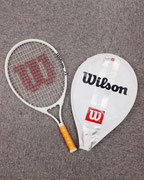 テニスラケット101　ジュニア　Wilson白&オレンジ　535H 　￥1,200