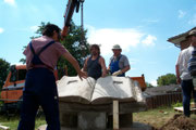 Parkskulptur - Buch. Projektarbeit. "Druzba" 2008